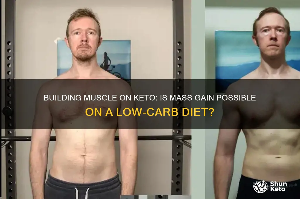 can you gain mass on keto diet