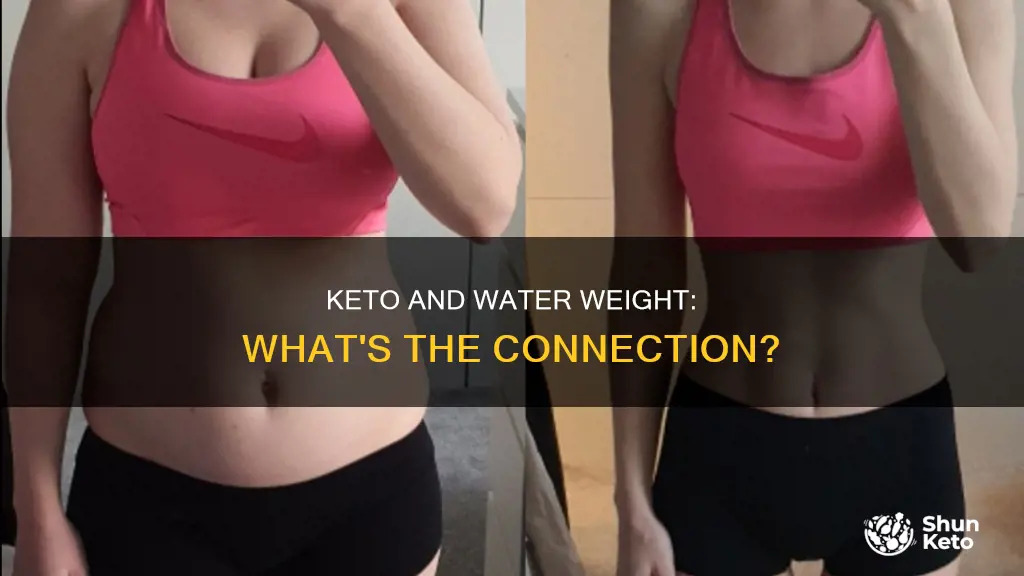 can you gain water weight on keto