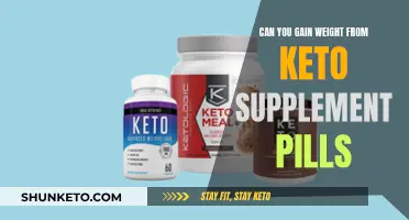 Keto Supplement Pills: Weight Gain or Loss?