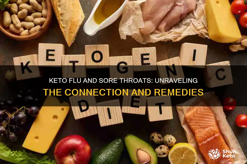 can you get a sore throat from keto flu