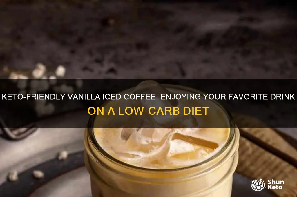 can you get a vanilla iced coffee on keto