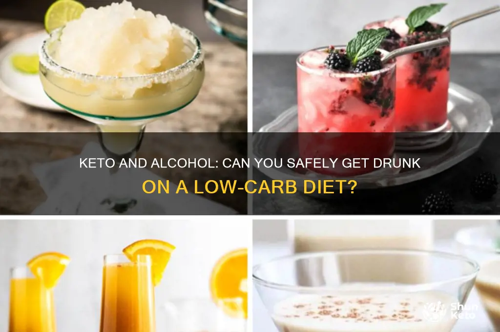 can you get drunk when you are on keto diet