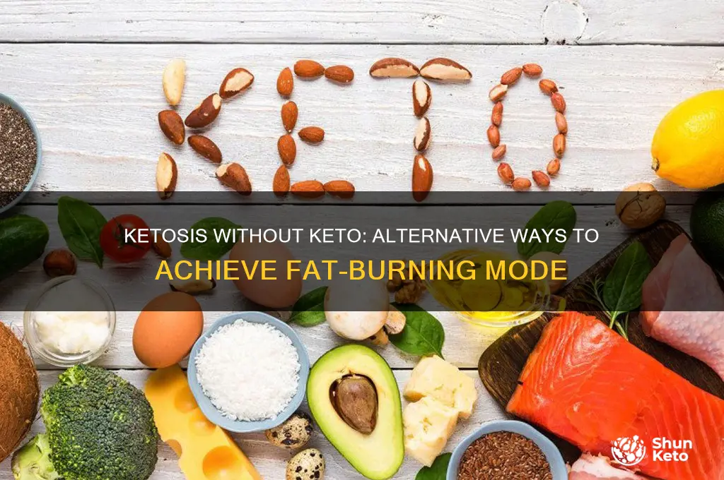 can you get into ketosis without keto diet