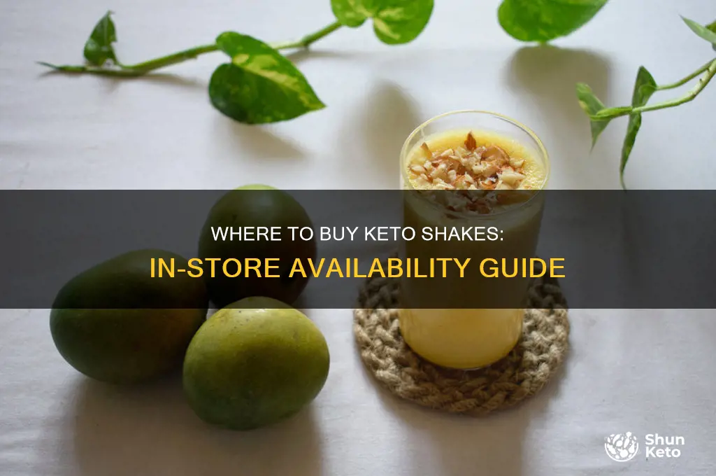 can you get keto shakes in stores