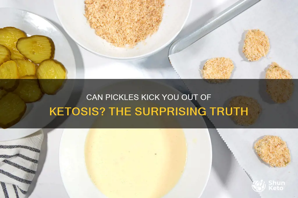 can you get knocked off keto with pickles