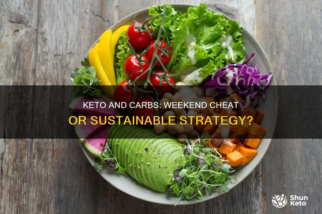 can you go do keto and eat carbs on weekends