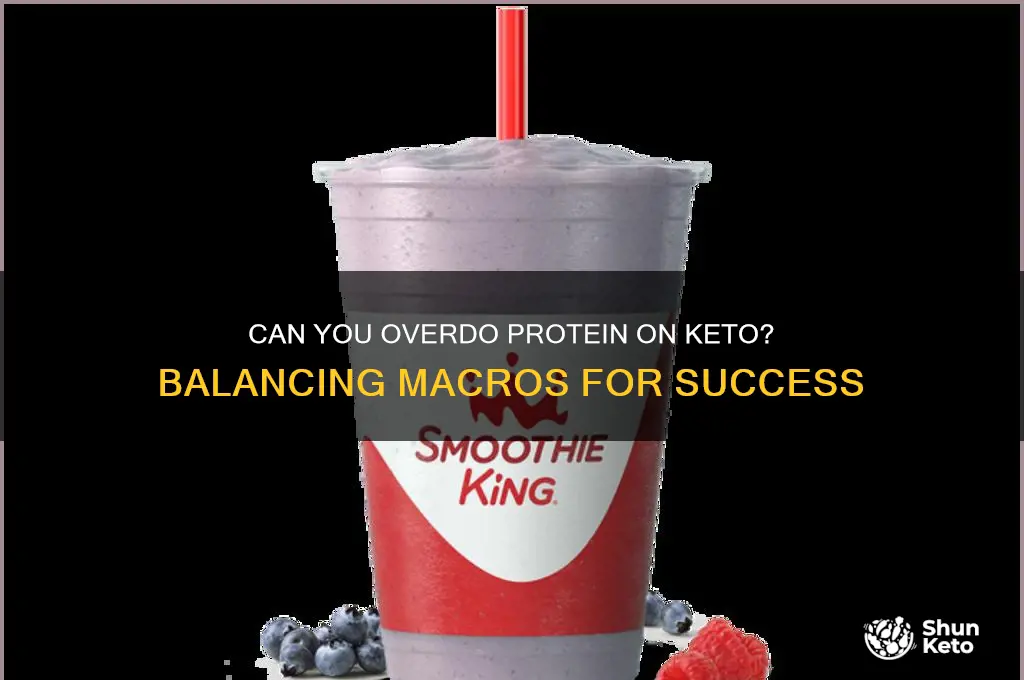 can you go over on protein with a keto diet