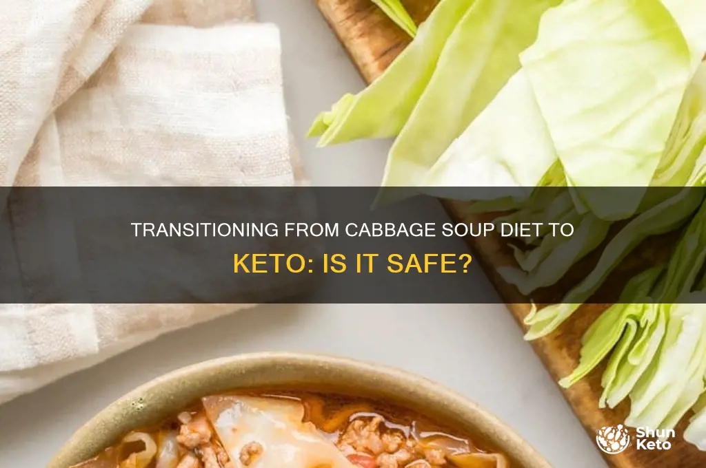 can you go straight to keto from cabbage soup diet