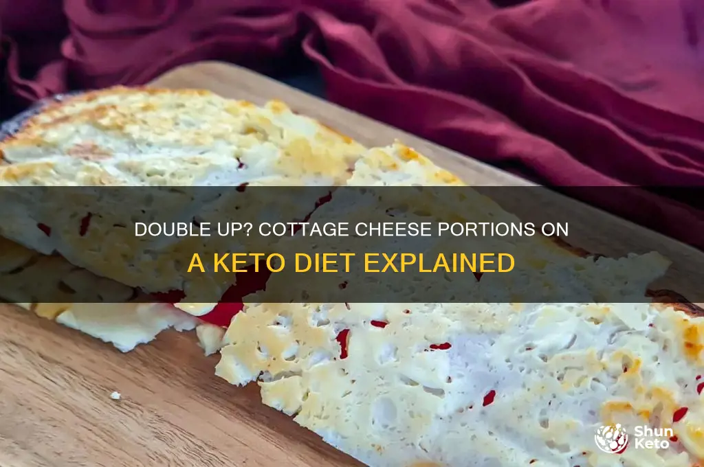can you have 2 cottage cheese on keto diet