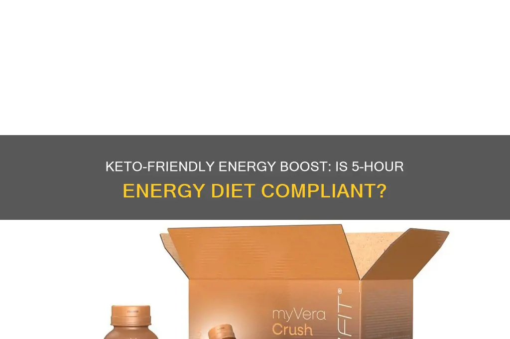 can you have 5 hour energy on keto