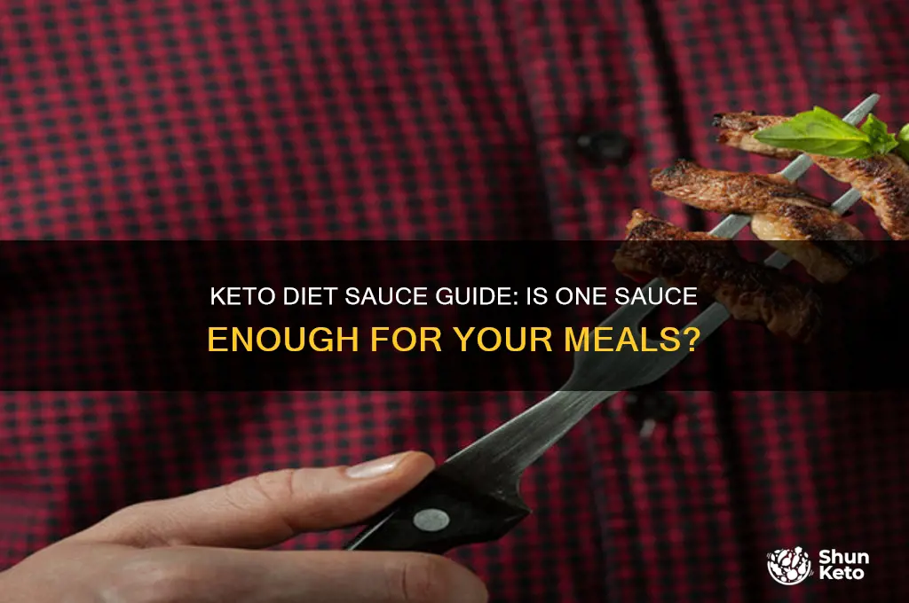 can you have a 1 sauce on keto diet