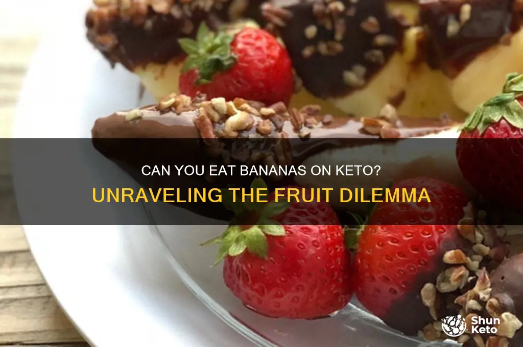 can you have a banana on the keto diet