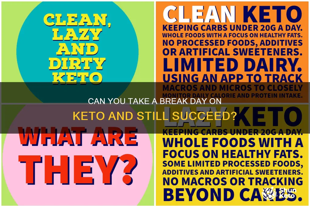 can you have a break day on keto