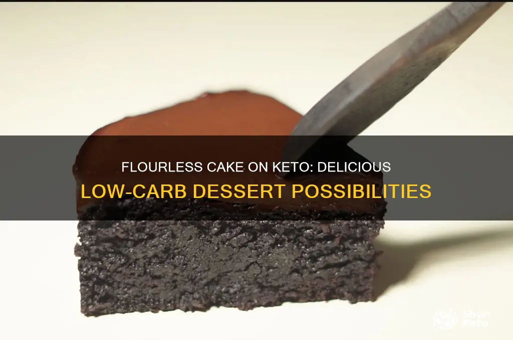 can you have a flourless cake on a keto diet
