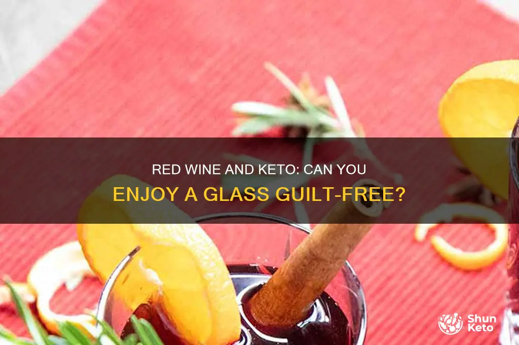 can you have a glass of red wine on keto