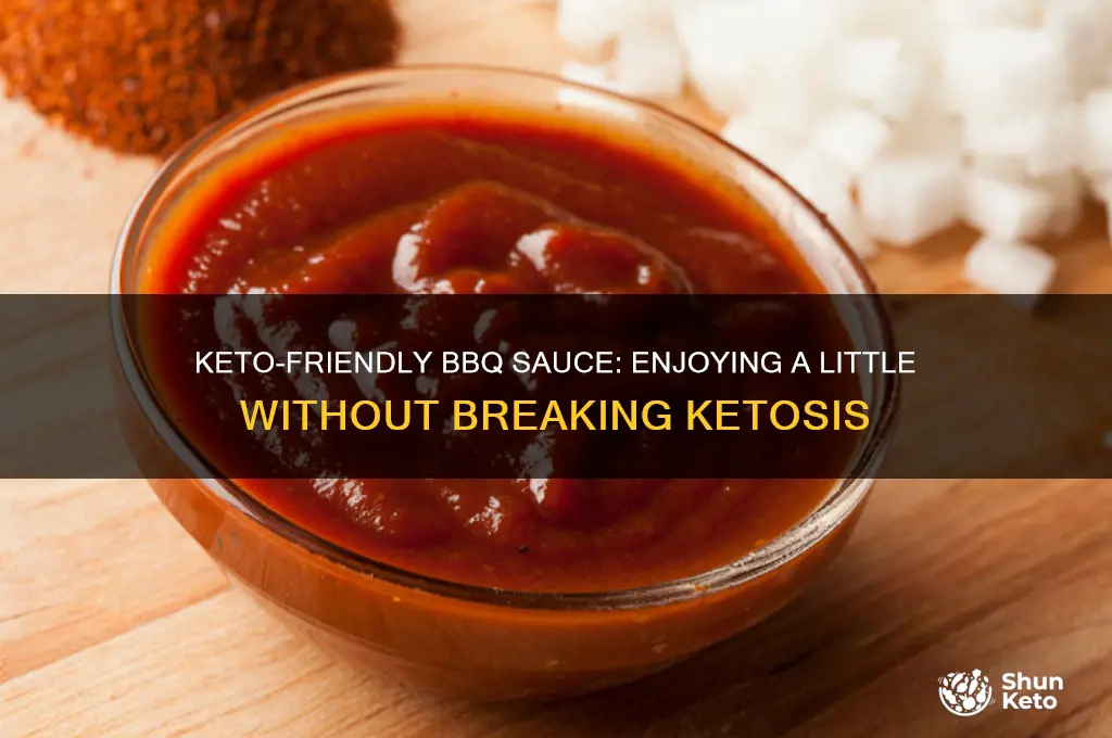 can you have a little barbecue sauce on keto diet