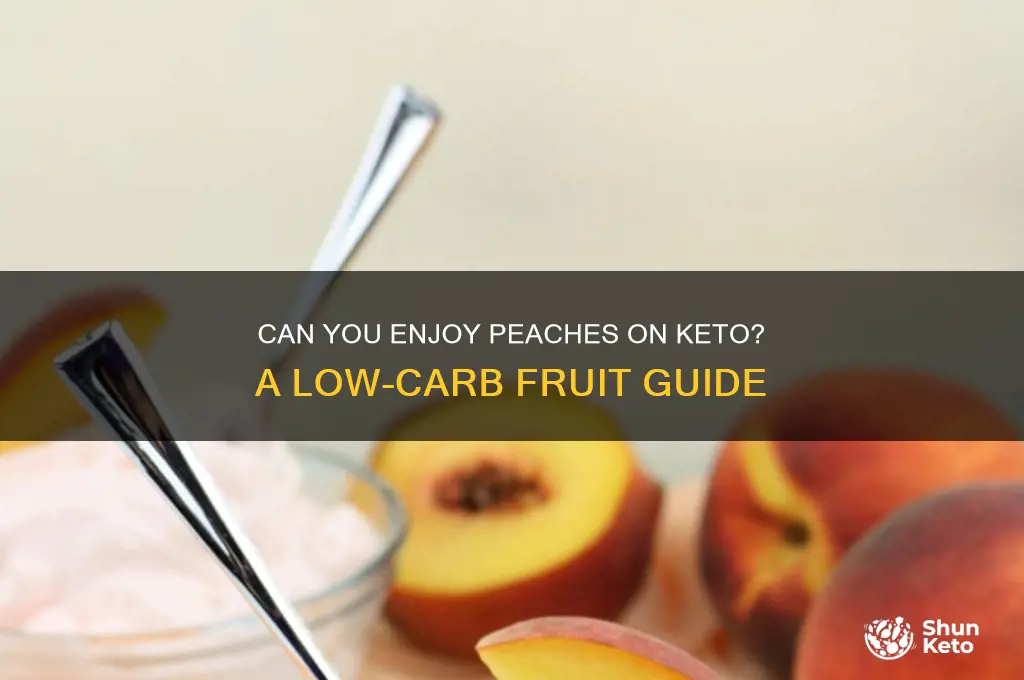 can you have a peach on keto