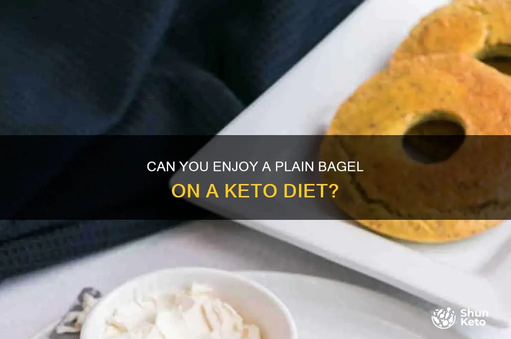 can you have a plain bagel on keto