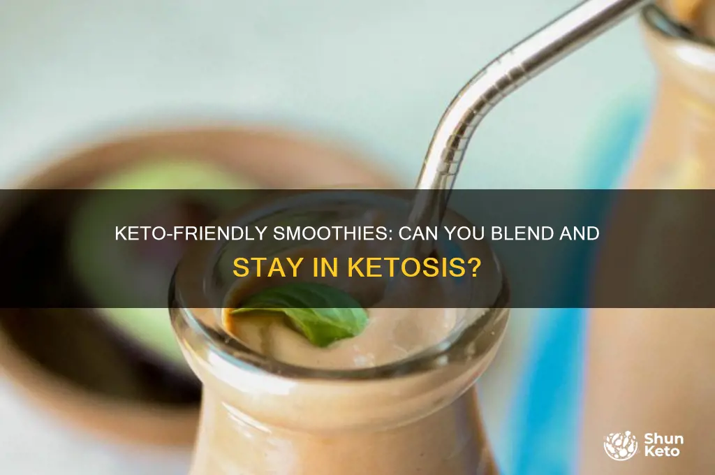 can you have a smoothie on a keto fast