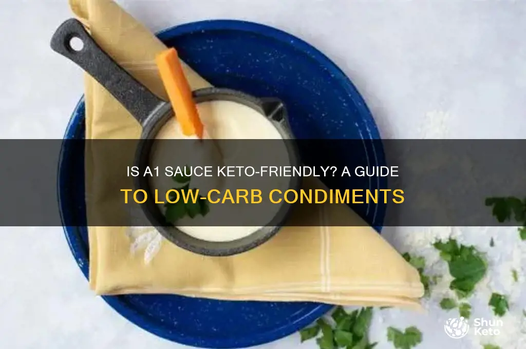 can you have a1 sauce on the keto diet