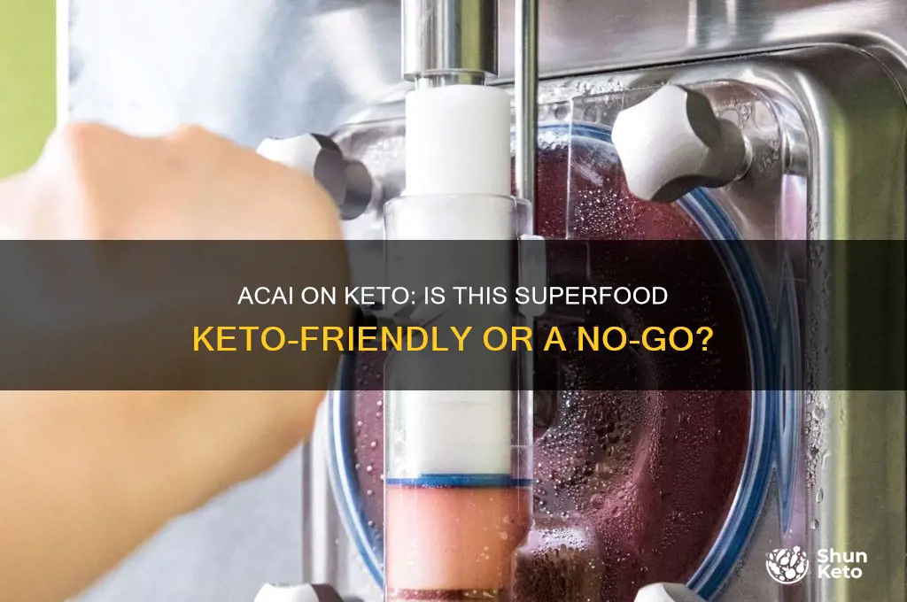 can you have acai on keto