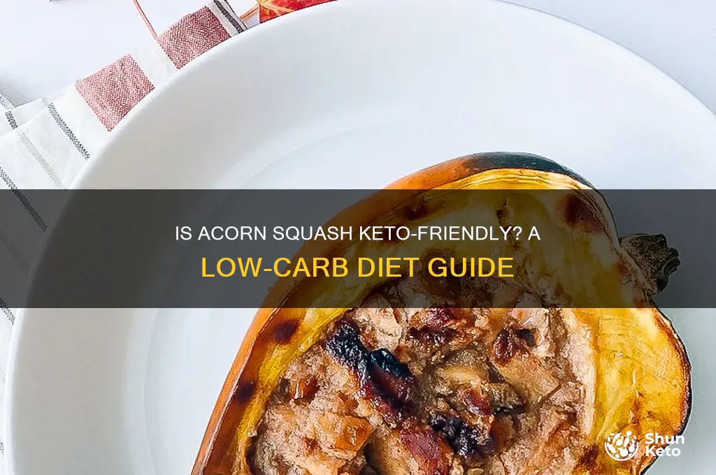 can you have acorn squash on keto diet