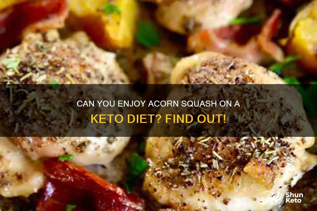 can you have acorn squash on keto