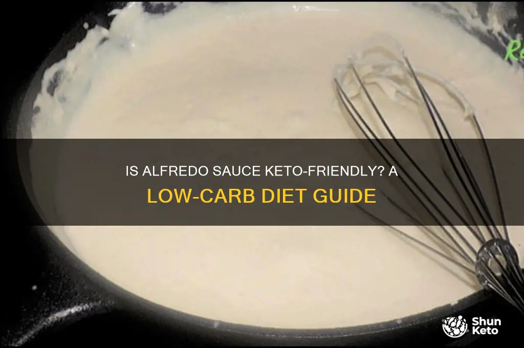can you have alfredo sauce on keto diet