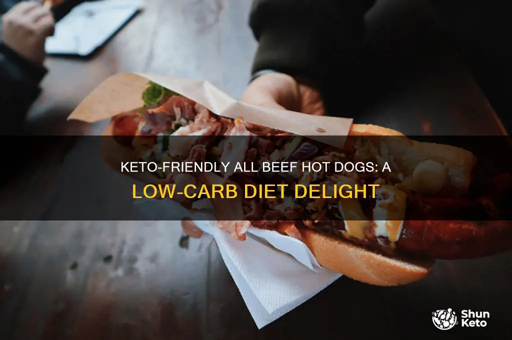 can you have all beef hot dogs on keto