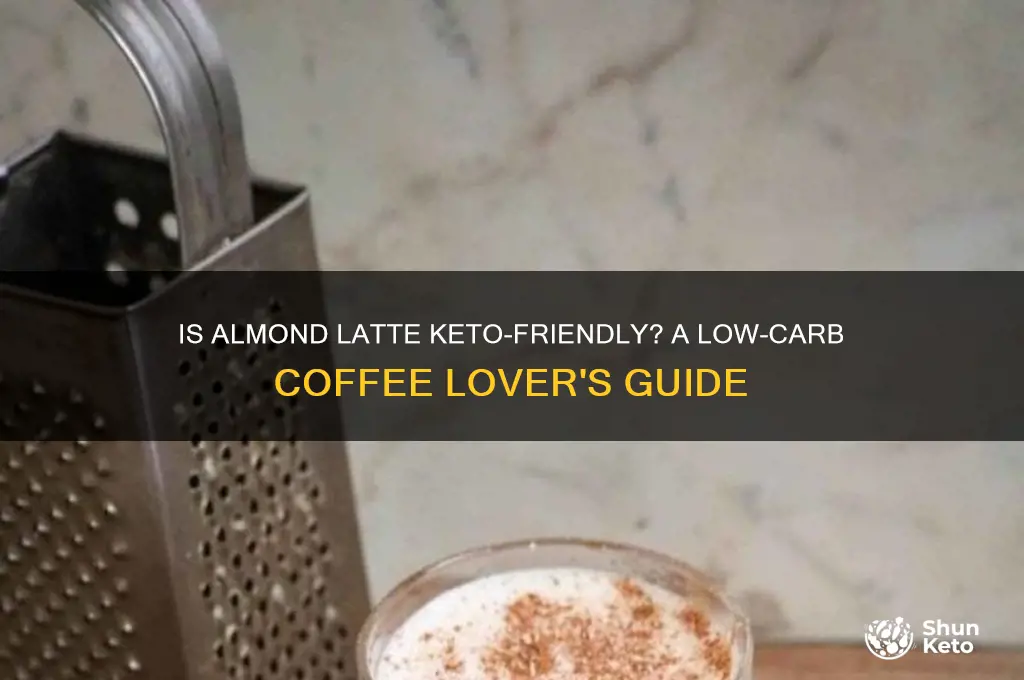 can you have almond latte on keto
