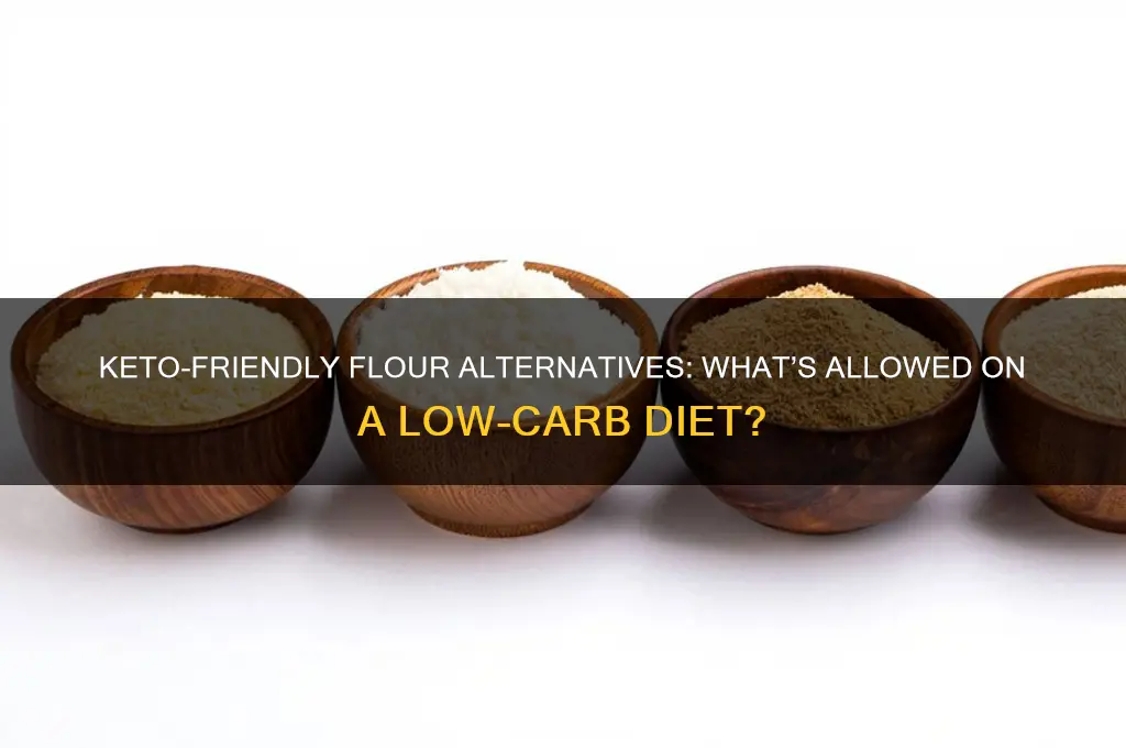 can you have any flour on keto