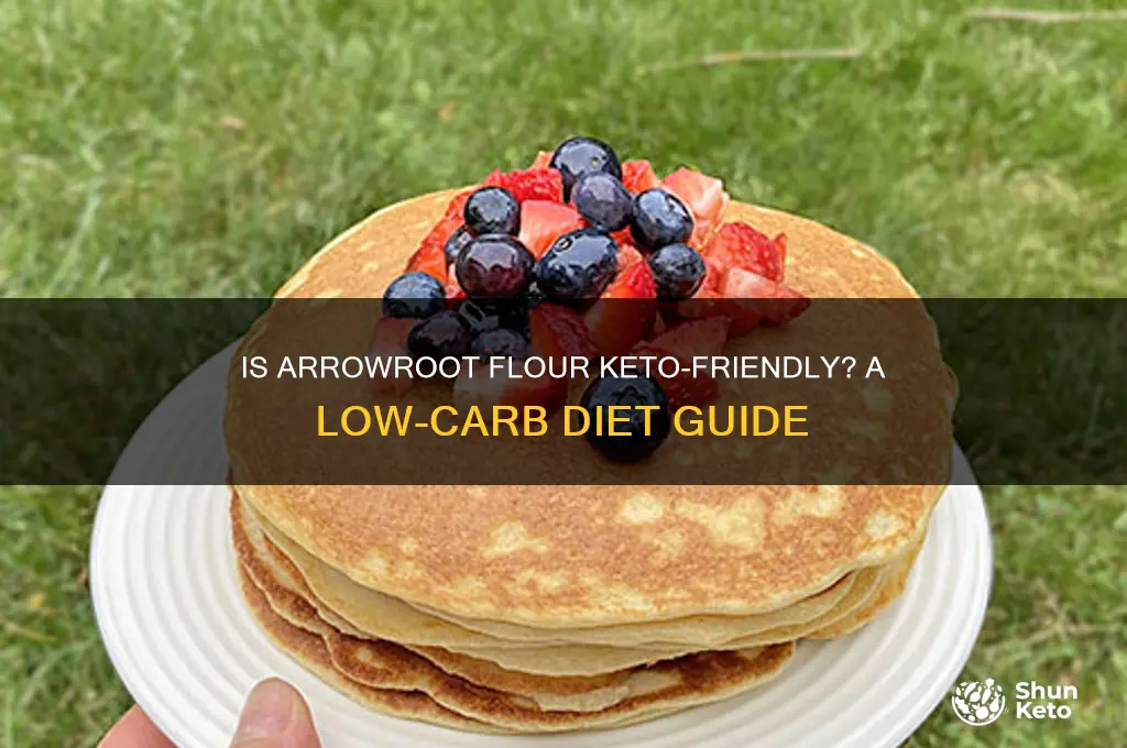 can you have arrowroot flour on keto