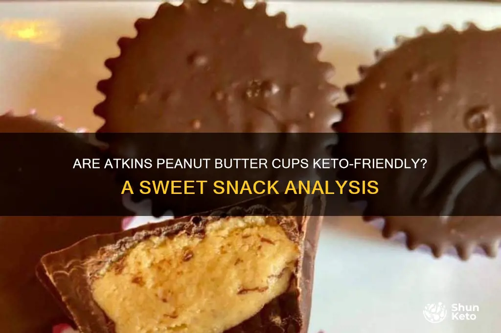 can you have atkins peanut butter cups on keto