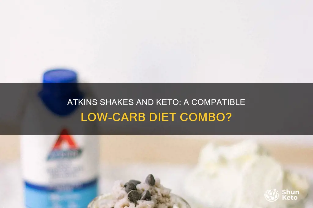 can you have atkins shakes on a keto diet