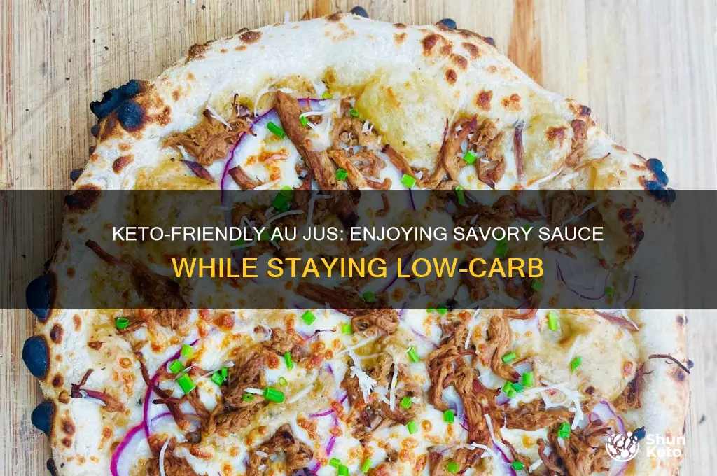 can you have au jus on keto