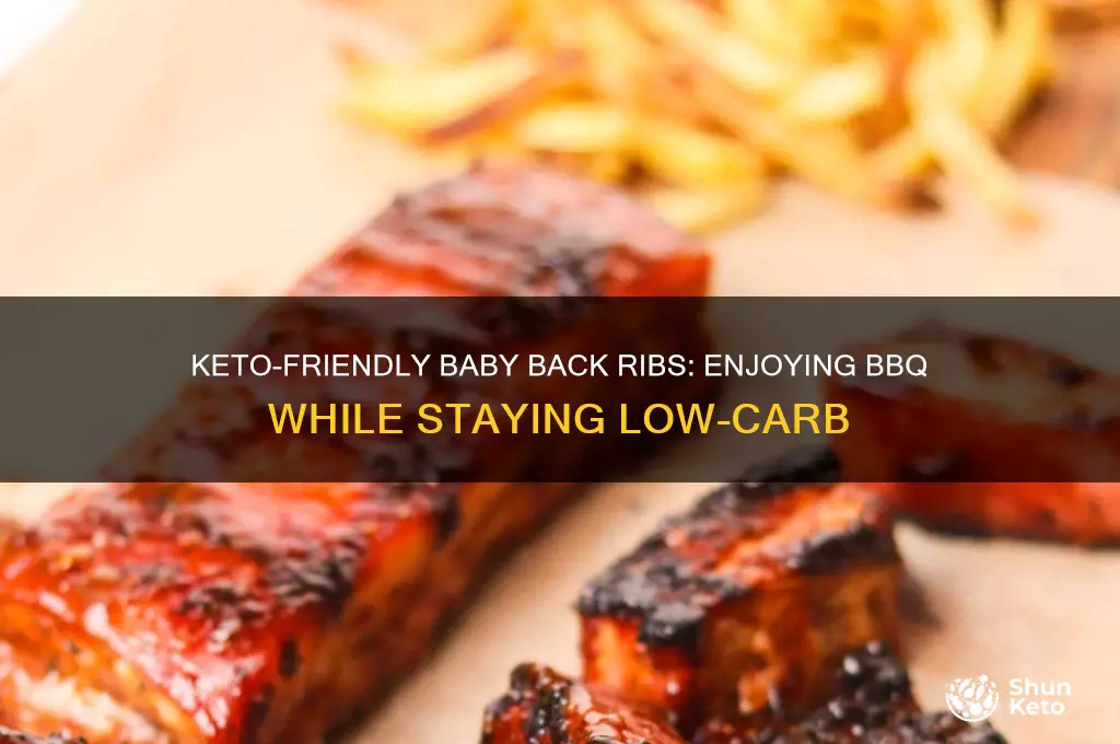 can you have baby back ribs on keto
