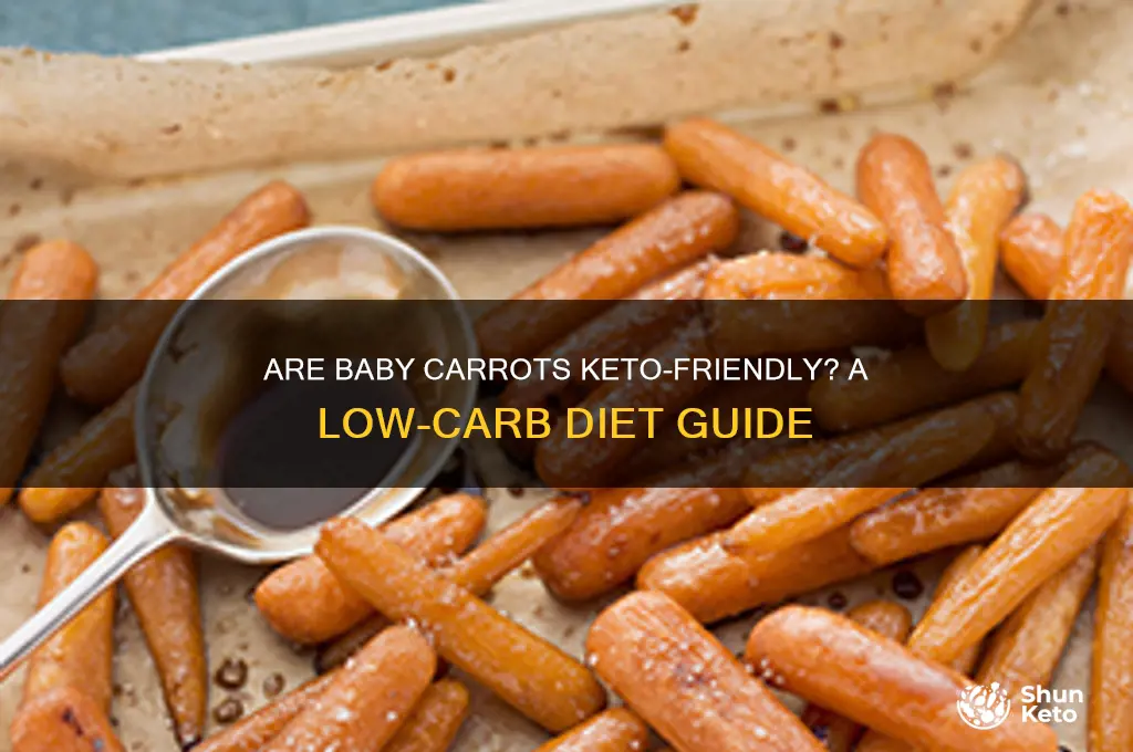 can you have baby carrots on keto