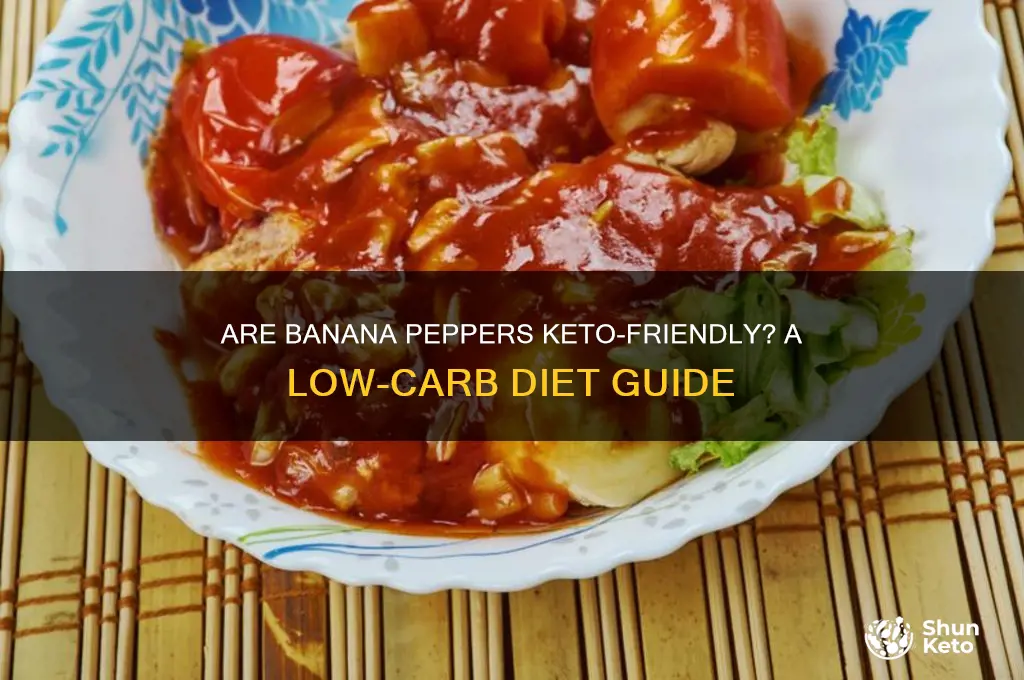 can you have banana peppers on keto