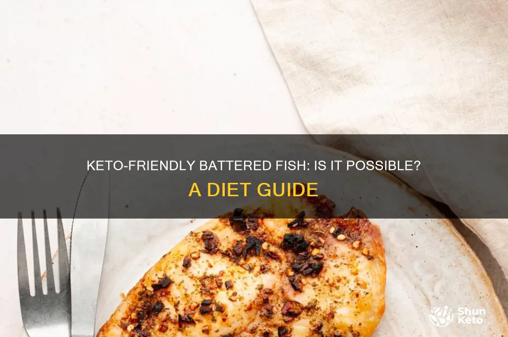 can you have battered fish on keto