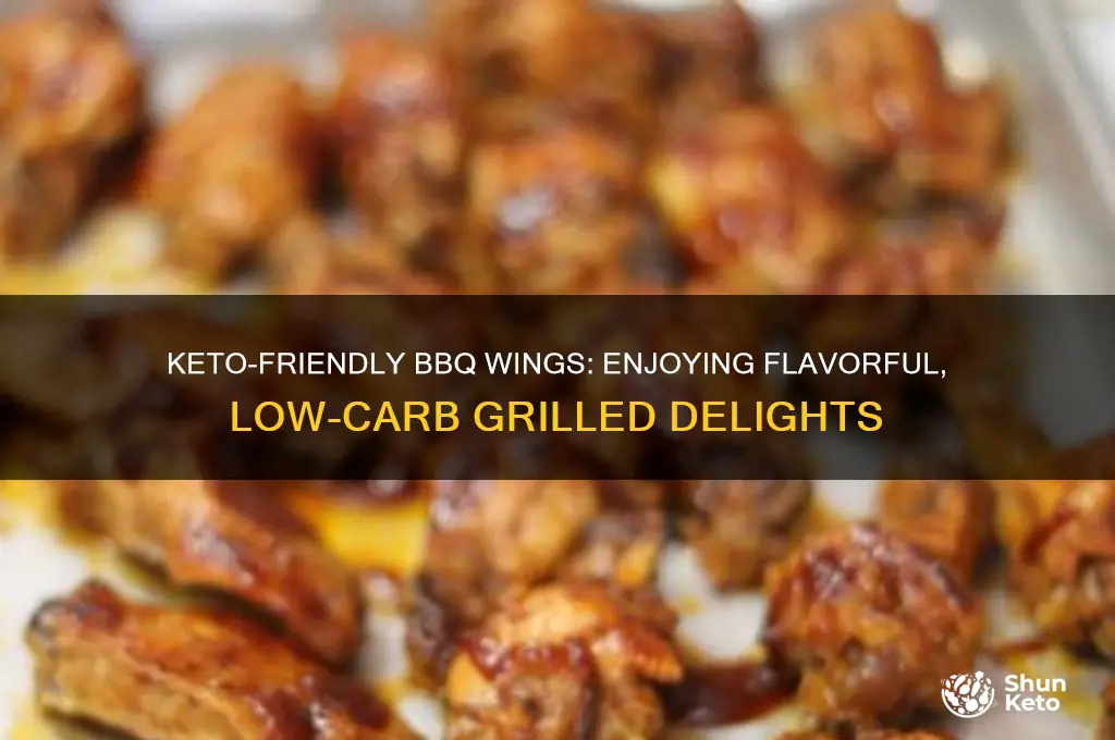 can you have bbq wings on keto