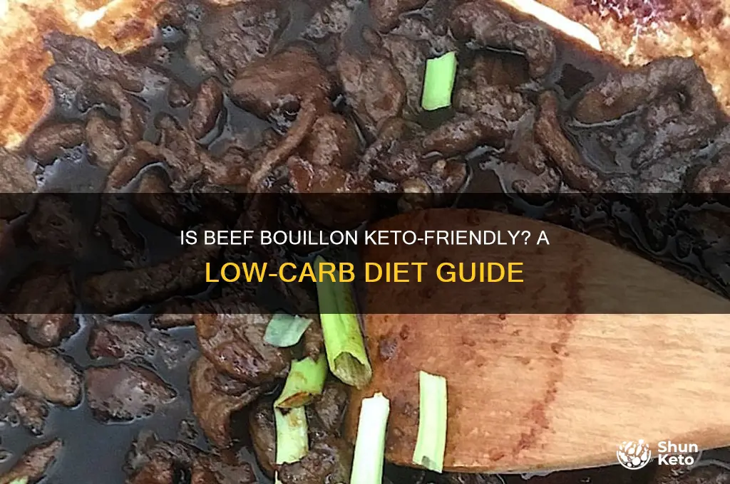 can you have beef boullion on the keto diet