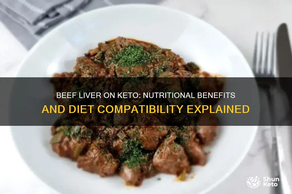 can you have beef liver on keto diet