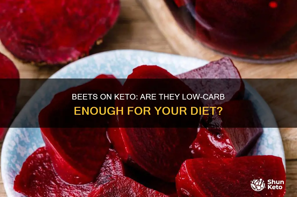 can you have beets on a keto diet