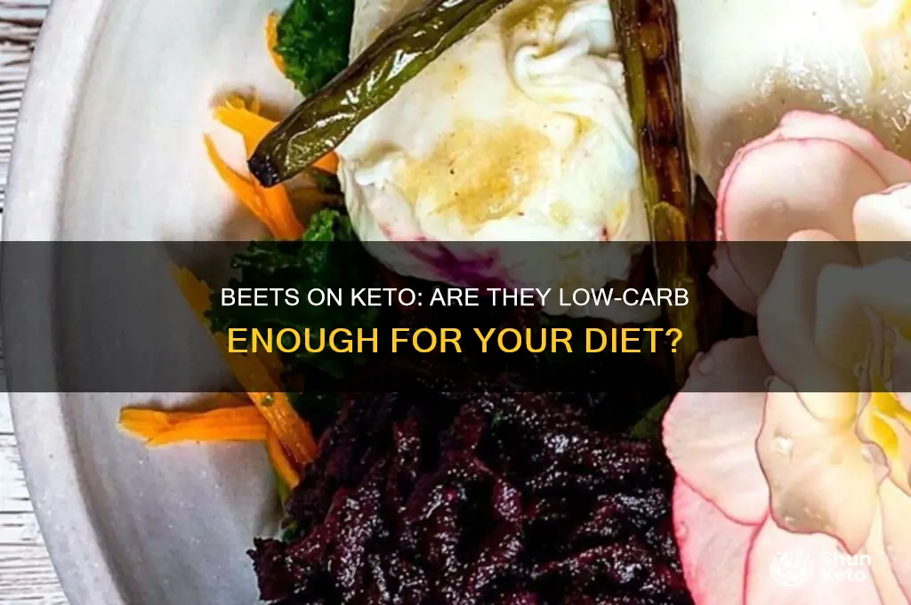 can you have beets on keto