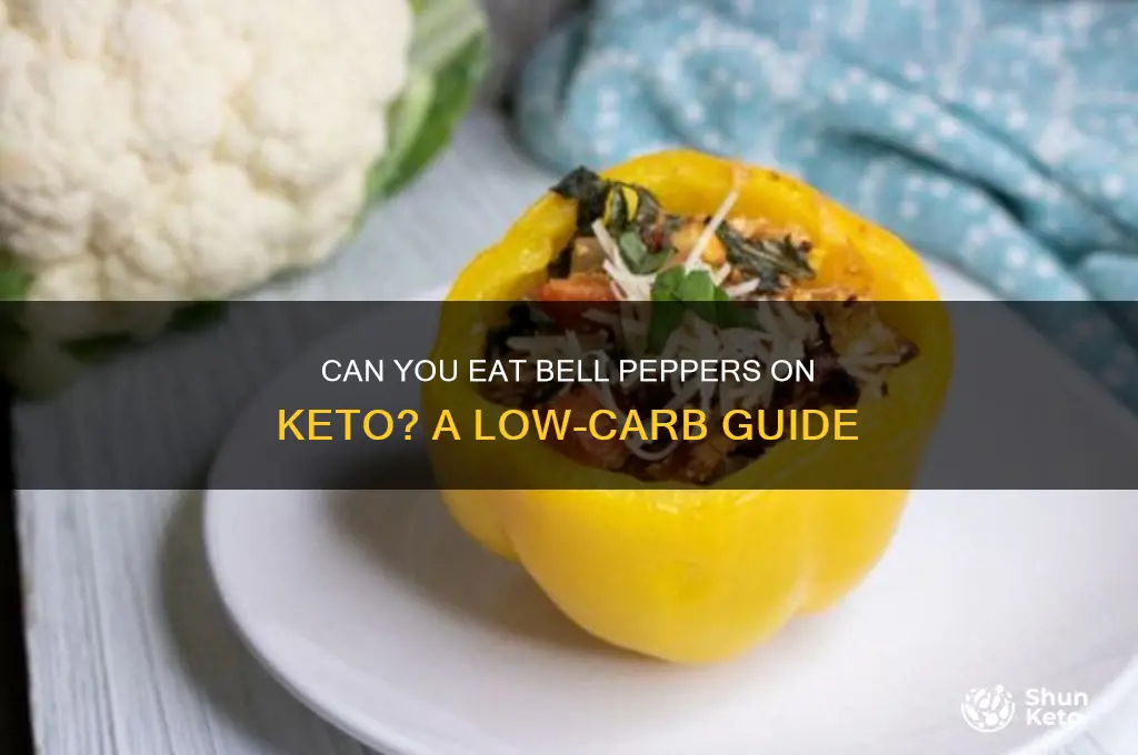 can you have bell pepper on keto
