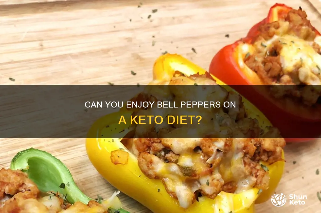can you have bell peppers on keto