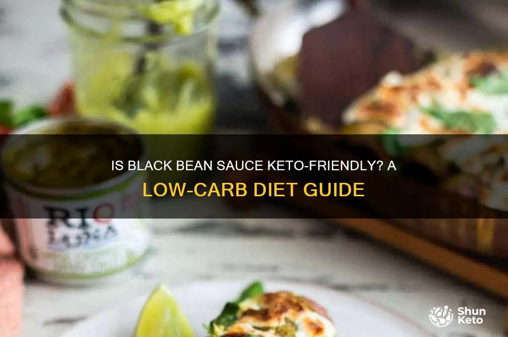 can you have black bean sauce on keto