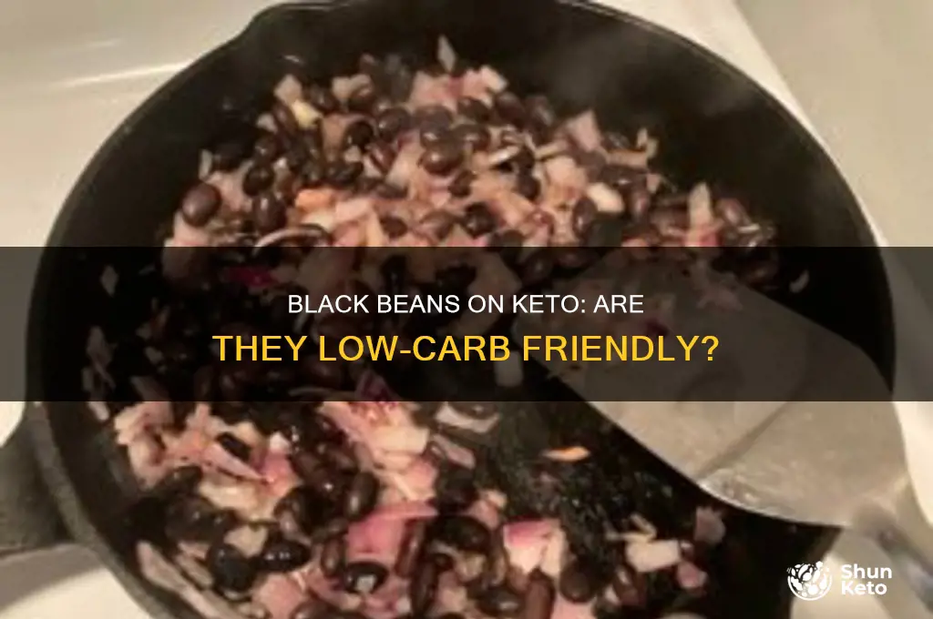 can you have black beans on a keto diet