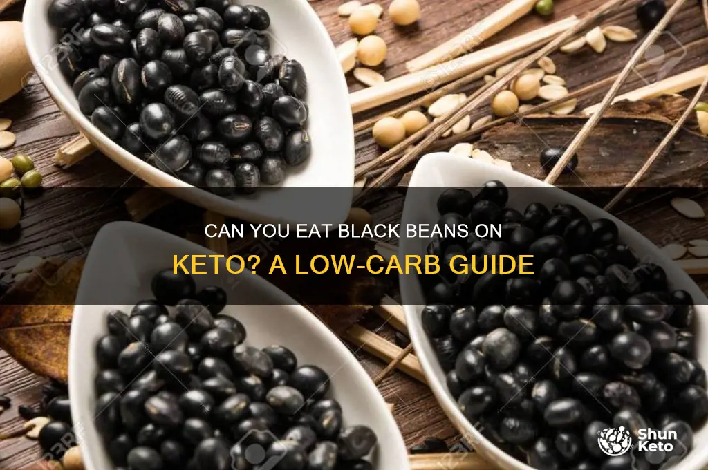 can you have black beans on keto