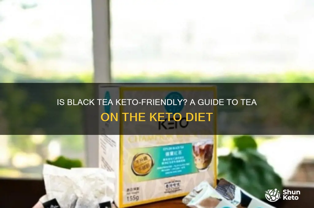 can you have black tea on keto